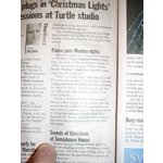 On the newspaper